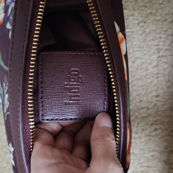 NWT! Floral Burgundy Dropp Kit/Toiletry Bag/Makeup Bag! - Picture 8 of 16